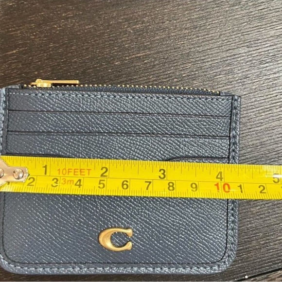 COACH Cardholder Leather Card Wallet AUTHENTIC - Picture 3 of 5